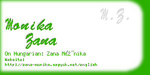 monika zana business card